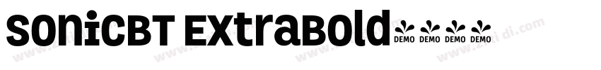 SonicBT ExtraBold字体转换